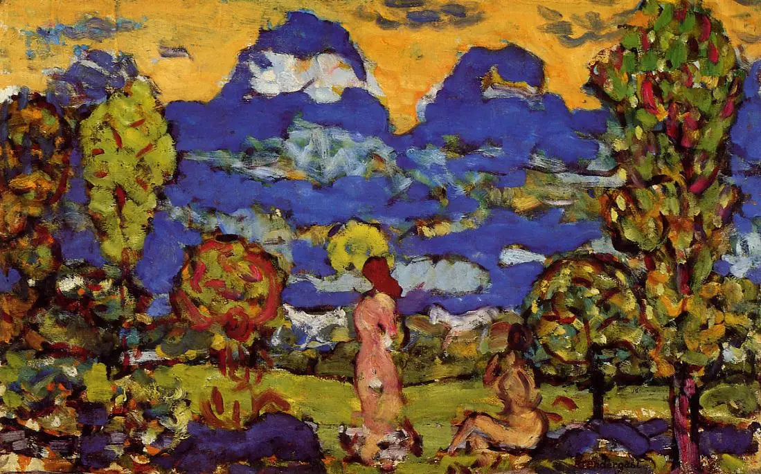 Montagnes Bleues - Maurice Prendergast - Alpha Reproduction