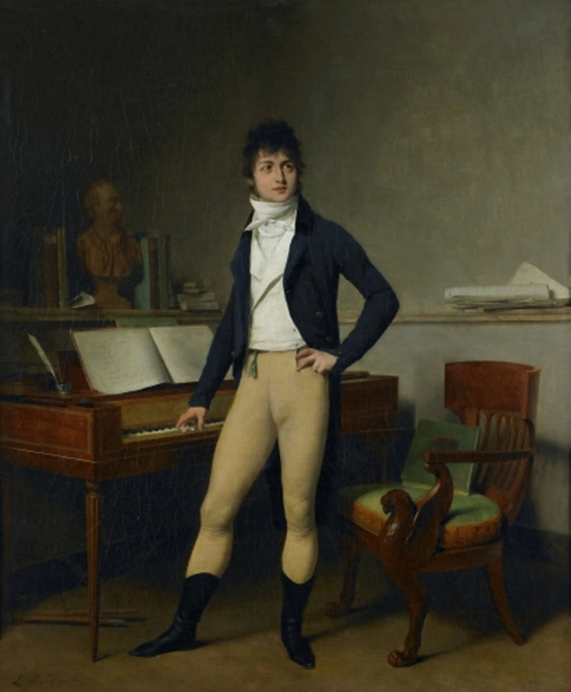 Besteci François Adrien Boieldieu - Louis-Léopold Boilly Portresi