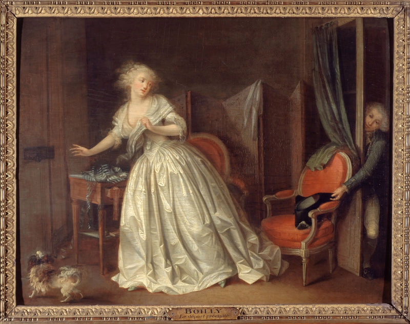 Acele Ayrılış - Louis-Léopold Boilly