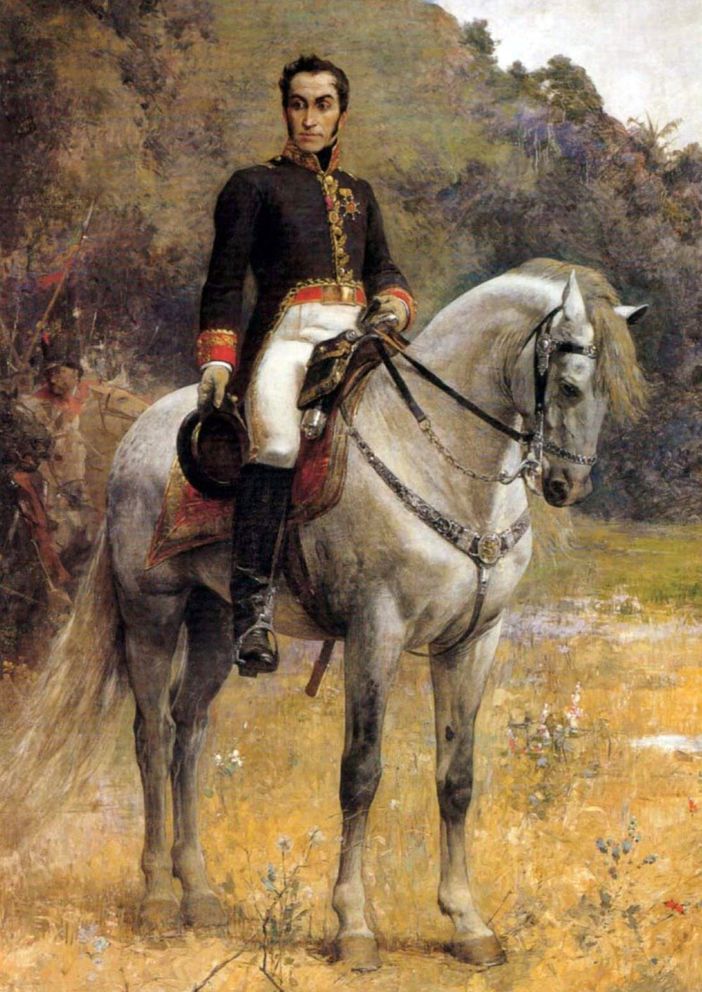 Bolívar en Carabobo - Arturo Michelena