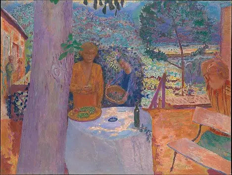Vernonnet'teki Teras - Pierre Bonnard