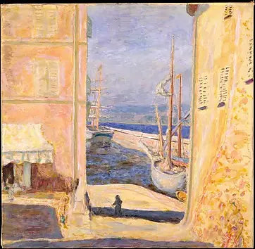 Eski Liman Manzarası, Saint-Tropez - Pierre Bonnard