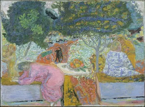 Vernonnet'teki Bahçede Sabah - Pierre Bonnard
