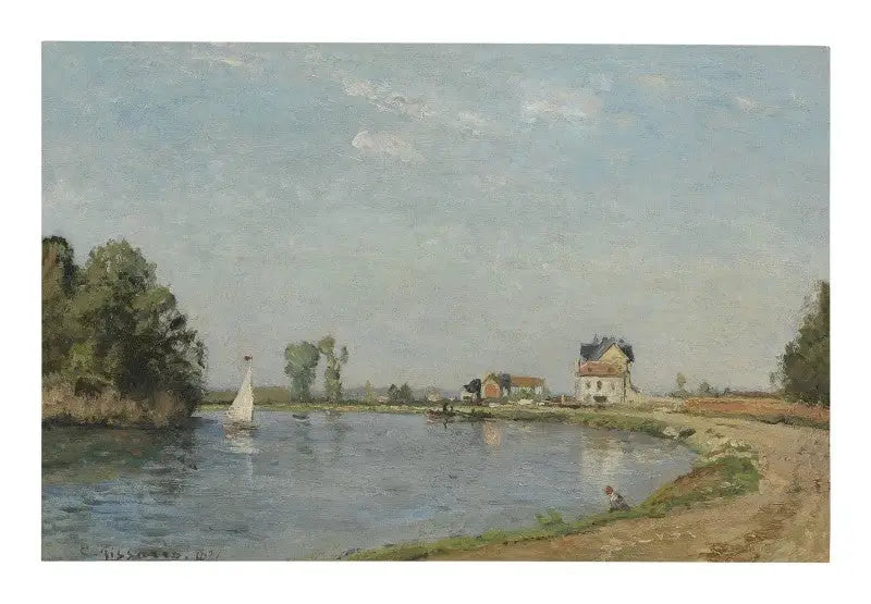 Nehir Kenarları - Camille Pissarro