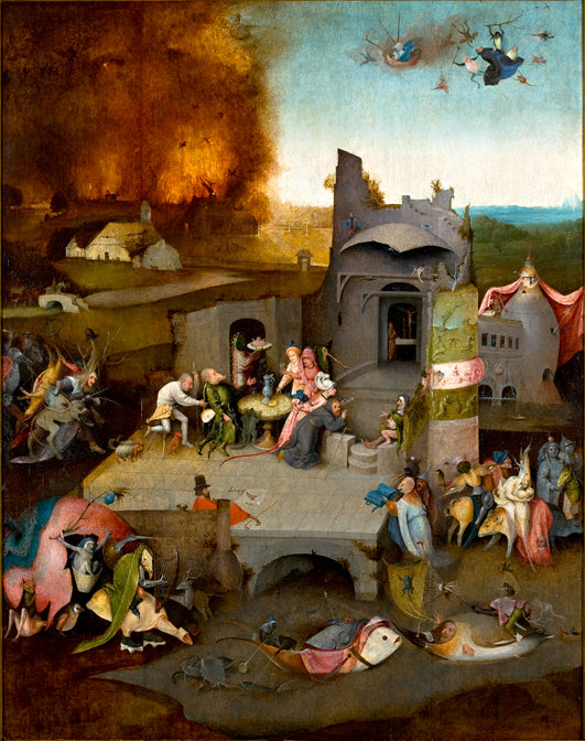 Aziz Anton'un İmtihanı. - Hieronymus Bosch
