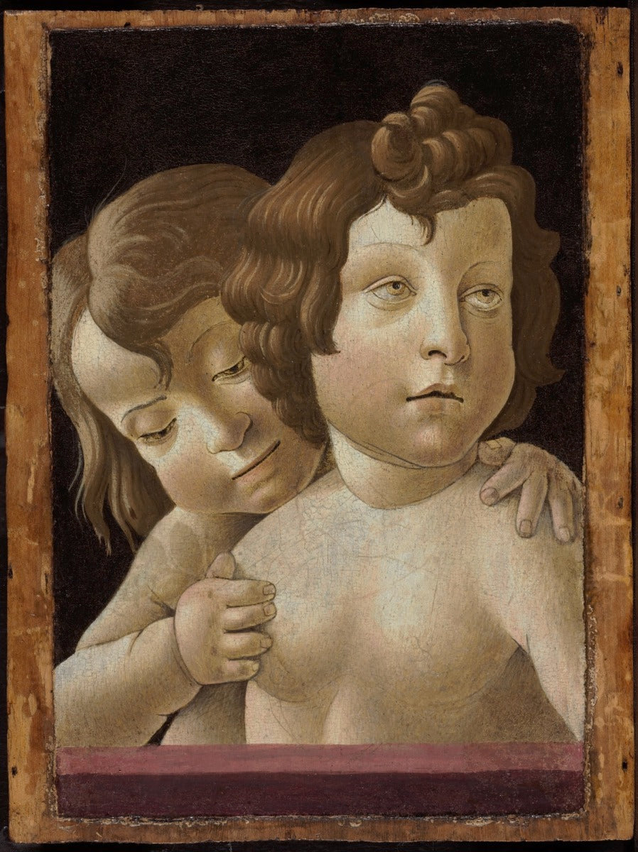 İsa Çocuk ve Küçük Vaftizci Yahya - Sandro Botticelli
