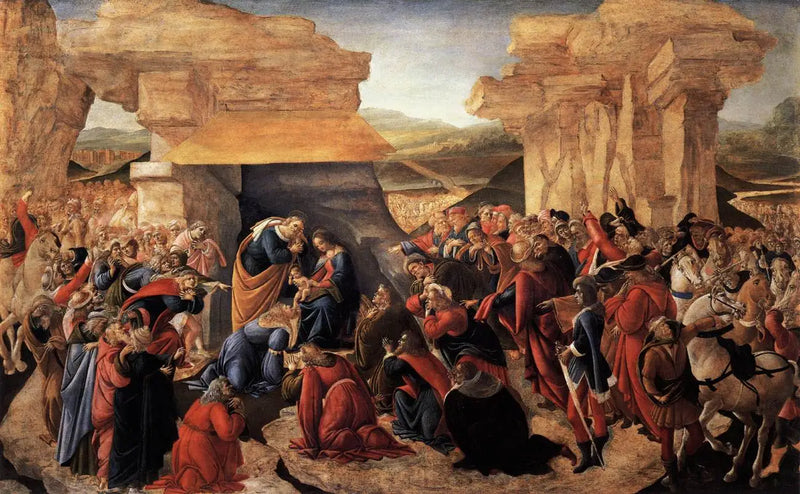 Magi'nin İbadeti - Sandro Botticelli
