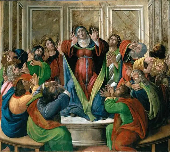 Kutsal Ruh'un İnişi - Sandro Botticelli