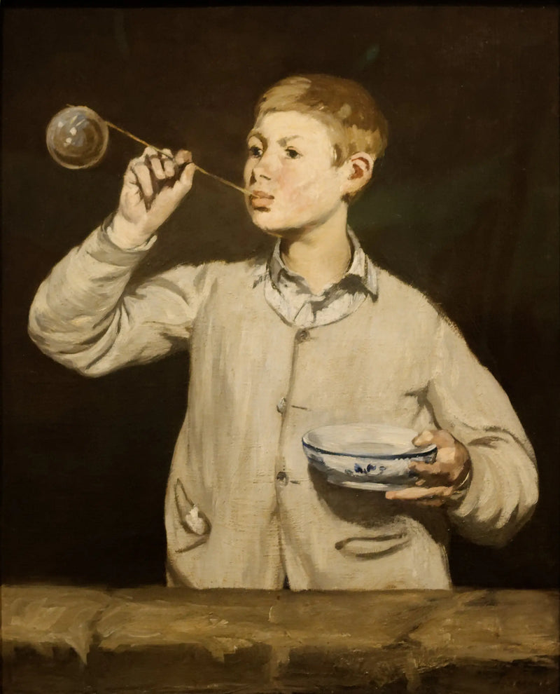 Sabun Baloncukları - Édouard Manet