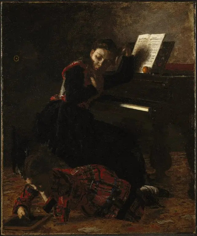 Ev Sahnesi - Thomas Eakins