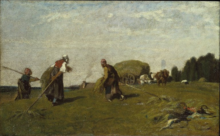Les moissonneuses - Eugène Fromentin