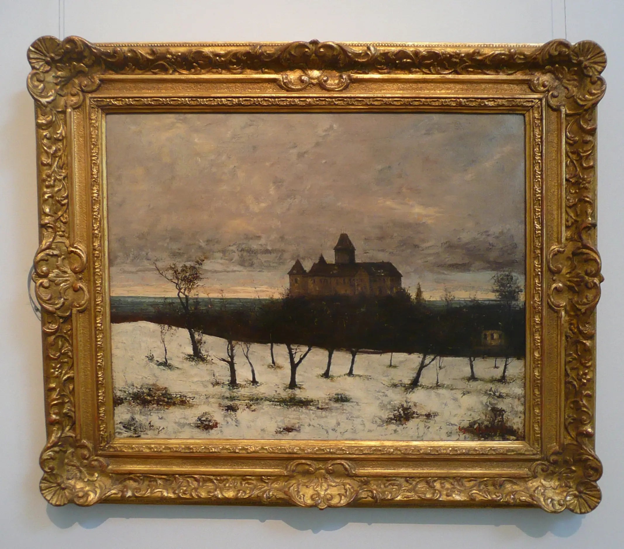 Château de Blonay - Gustave Courbet - Alpha Reproduction