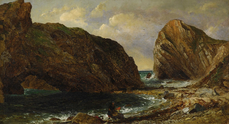 Deniz Kenarında, Lulworth - Jasper Francis Cropsey