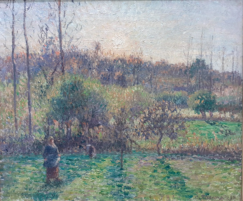 Eragny'de Güneşin Doğuşu - Camille Pissarro