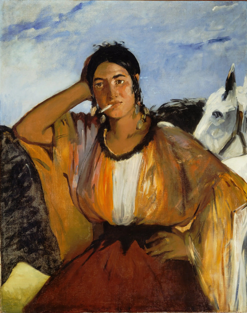 Sigara İçen Çingene - Édouard Manet