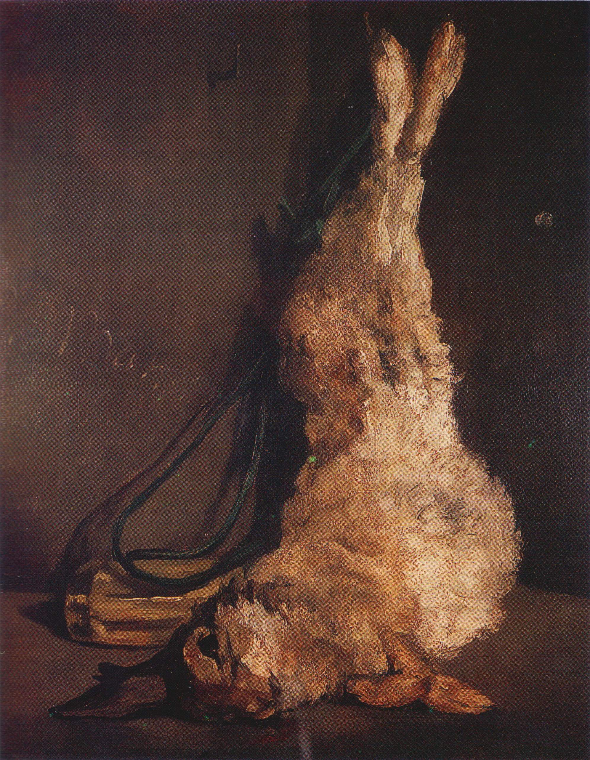 Reproduction du tableau « Le Lapin - Édouard Manet » par Alpha Reproduction en peinture à l’huile