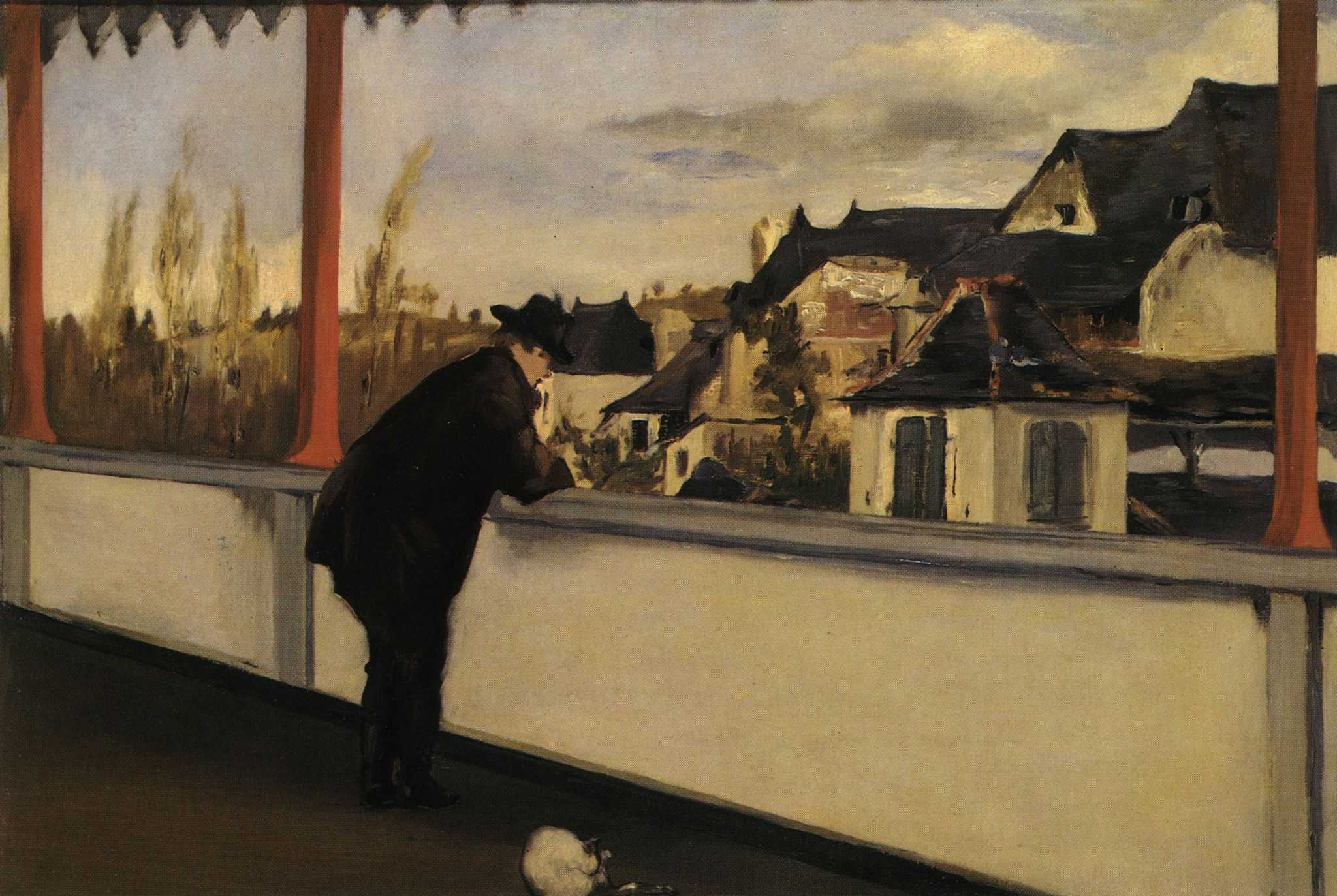 Reproduction du tableau « Oloron-Sainte-Marie - Édouard Manet » par Alpha Reproduction en peinture à l’huile