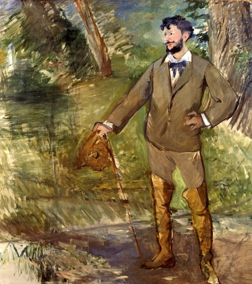 Reproduction du tableau « Portrait de Carolus-Duran - Édouard Manet » par Alpha Reproduction en peinture à l’huile