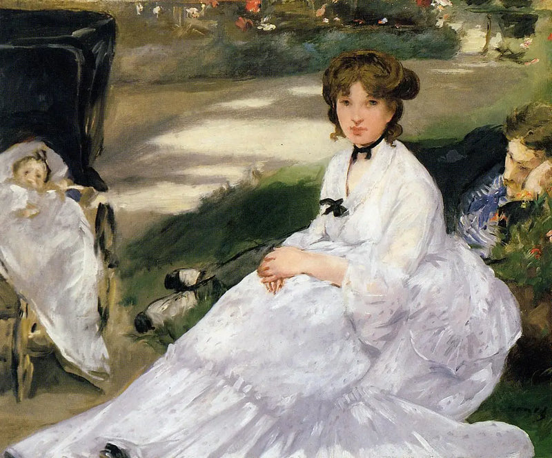 Bahçede - Édouard Manet