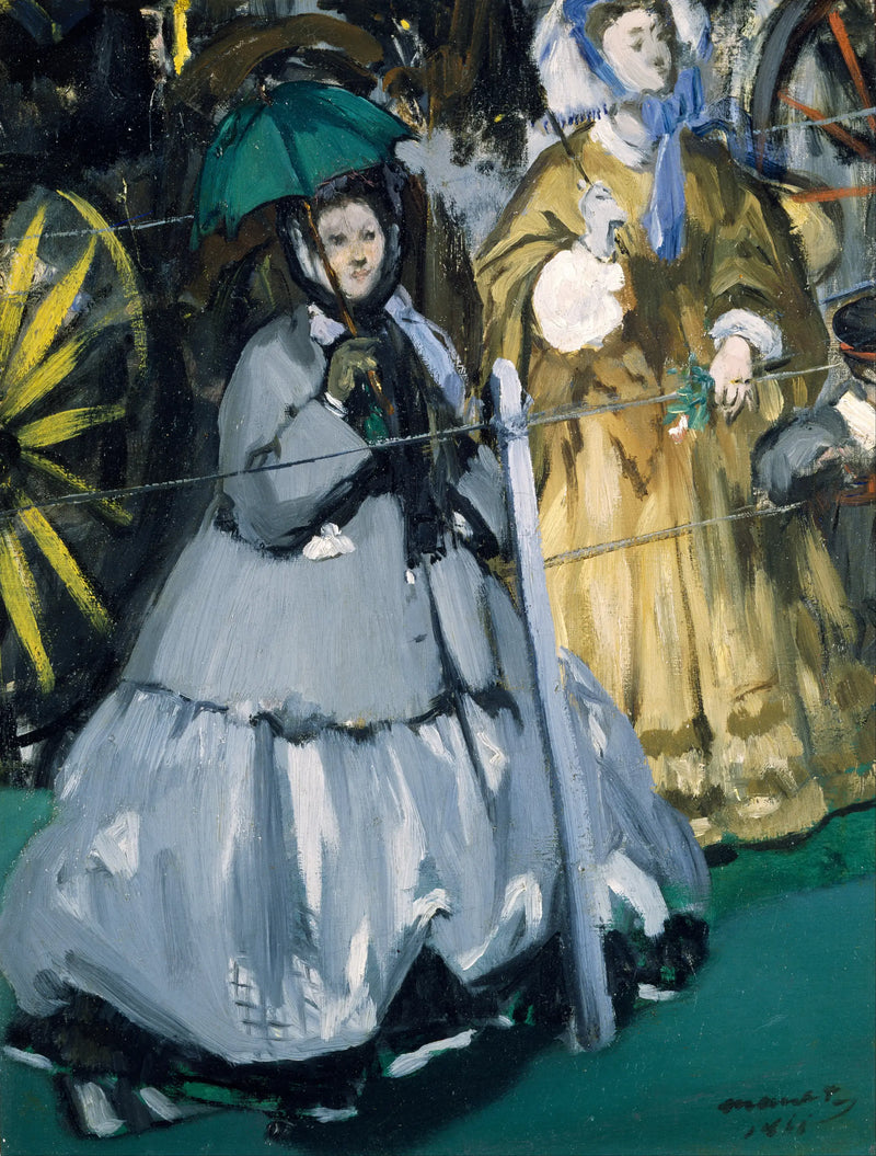 Yarıştaki Kadınlar - Édouard Manet
