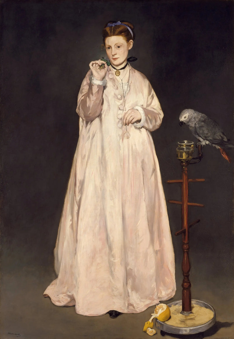 1866'da Genç Bir Bayan - Édouard Manet