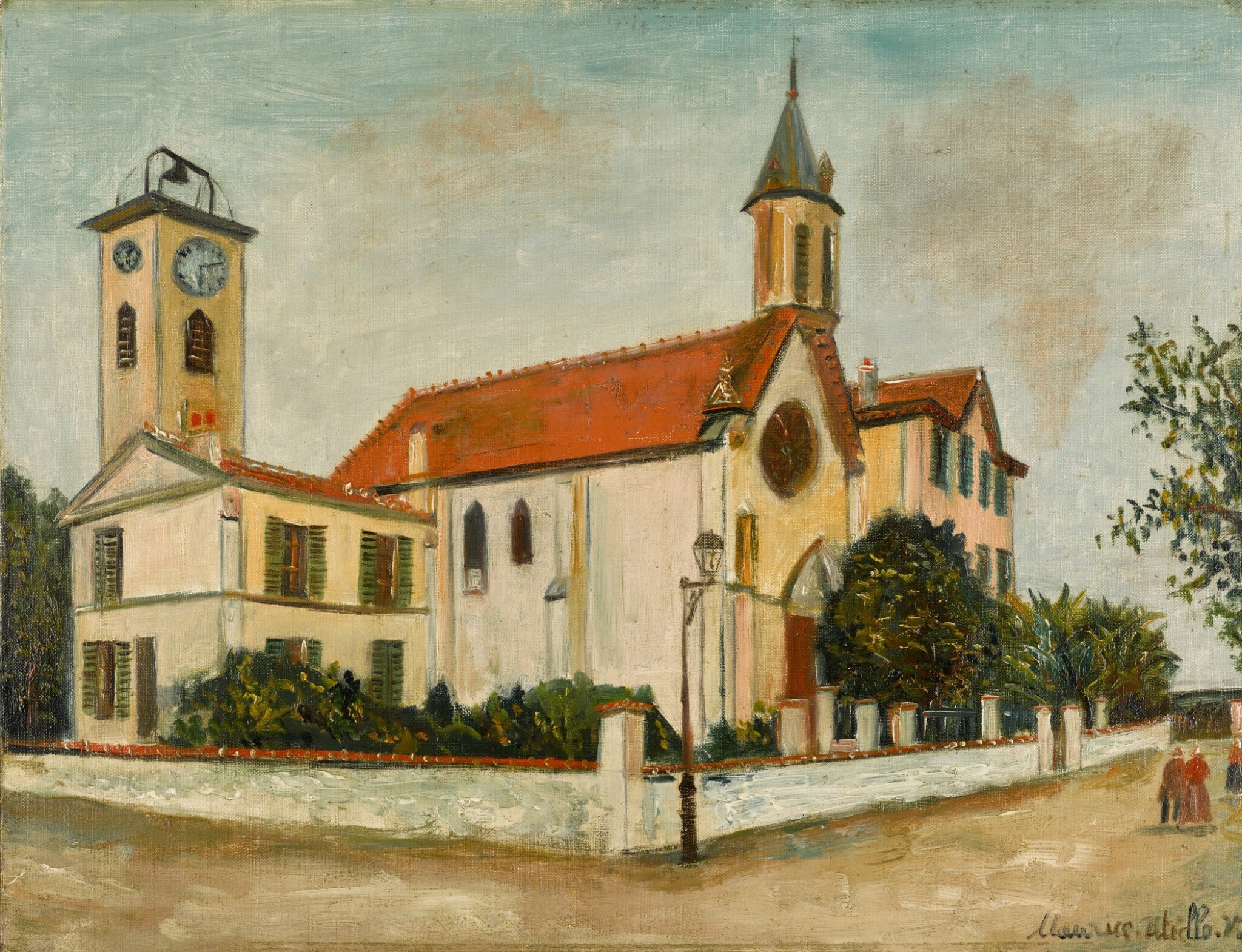 Église de Beaulieu - Maurice Utrillo
