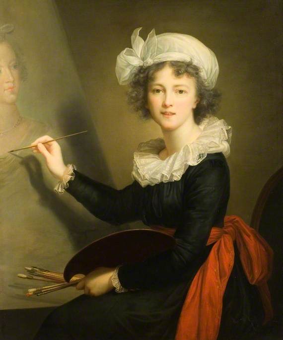 L'artiste au travail (autoportrait) - Élisabeth Vigée Le Brun