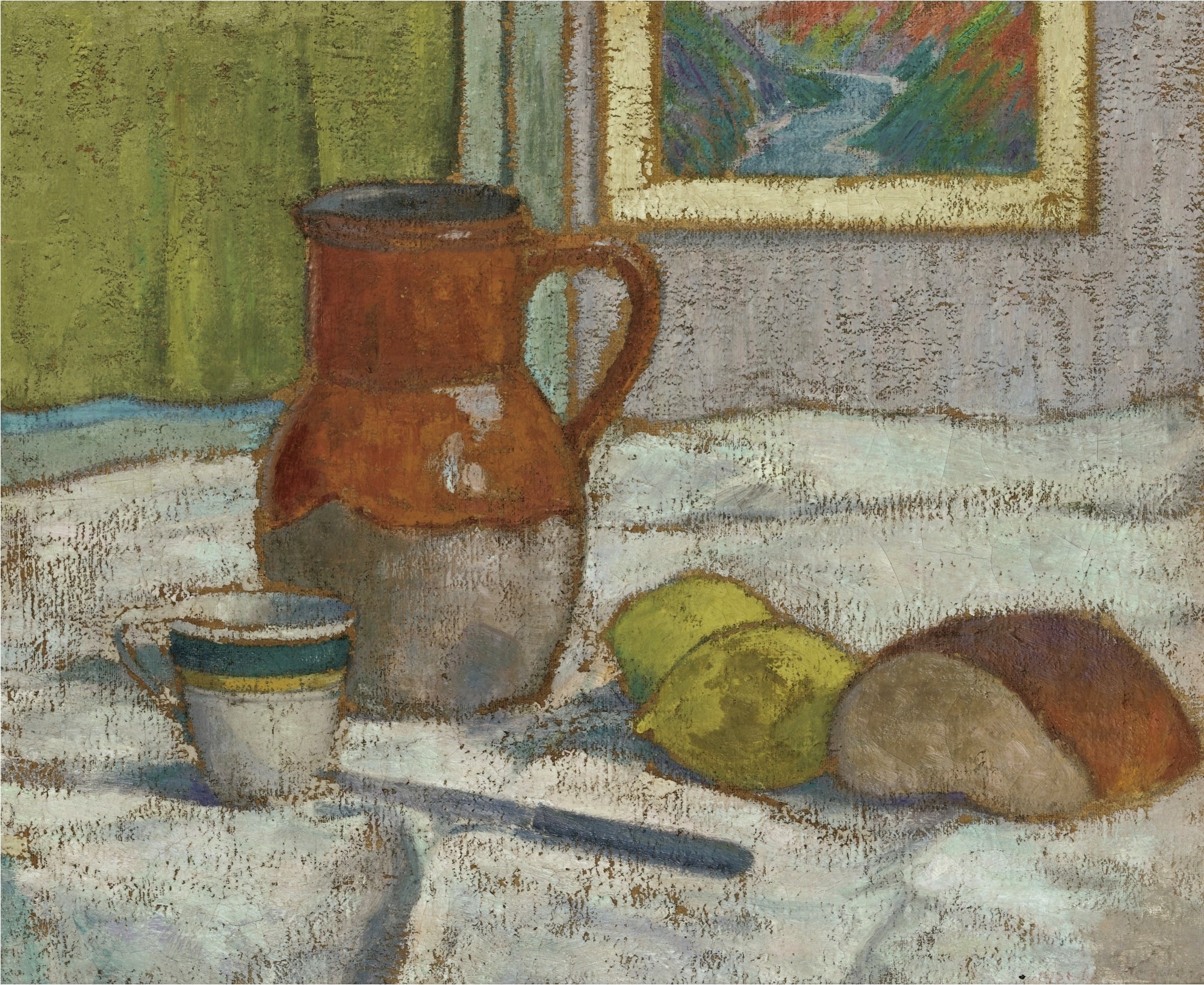 Nature morte au pichet et à la tasse - Émile Bernard