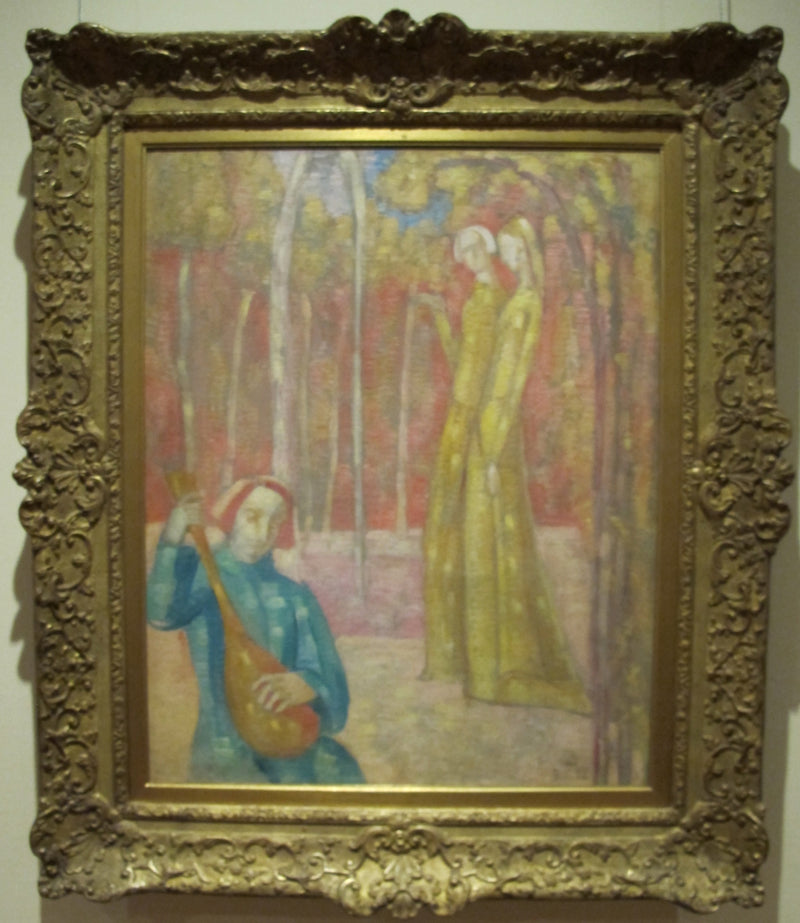 Troubadour Self-Pportresi - Émile Bernard