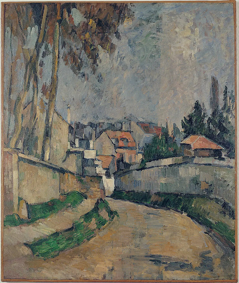 Yol Kenarındaki Evler II - Paul Cézanne