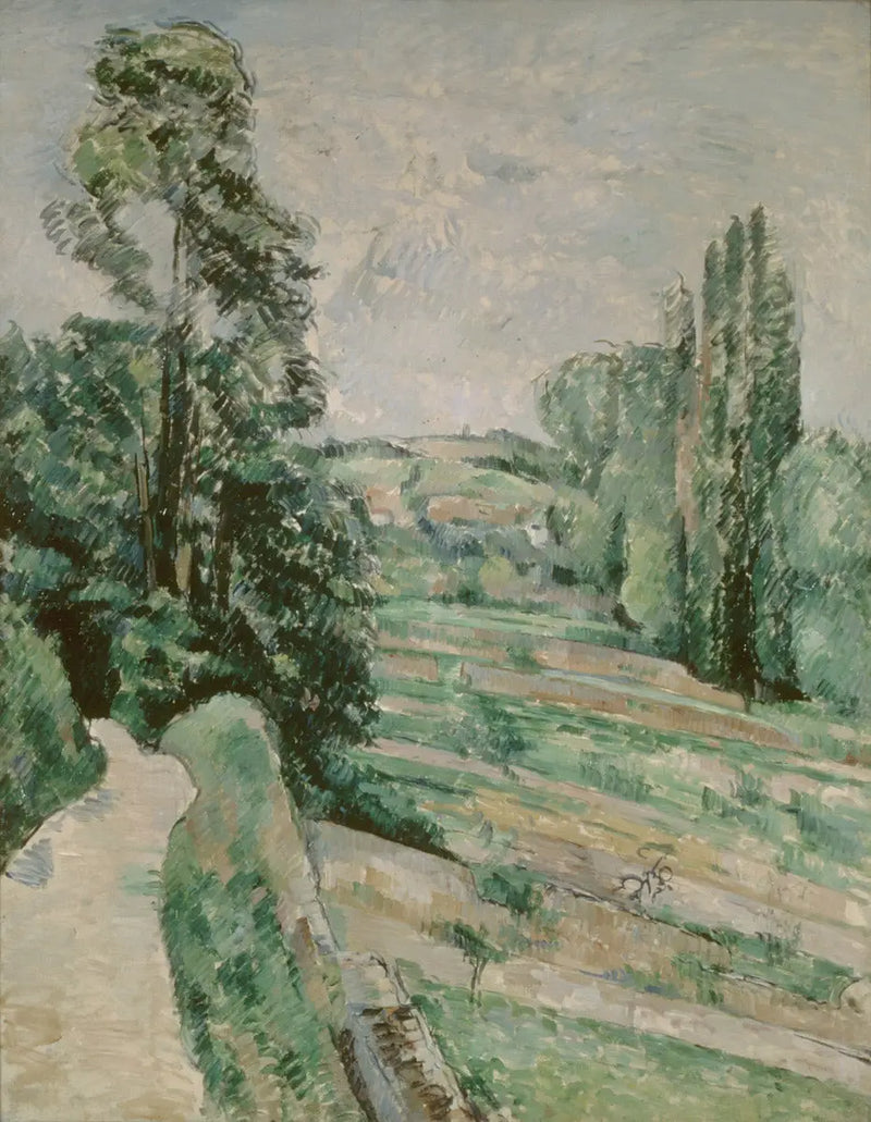 Auvers-sur-Oise Kırsalı - Paul Cézanne
