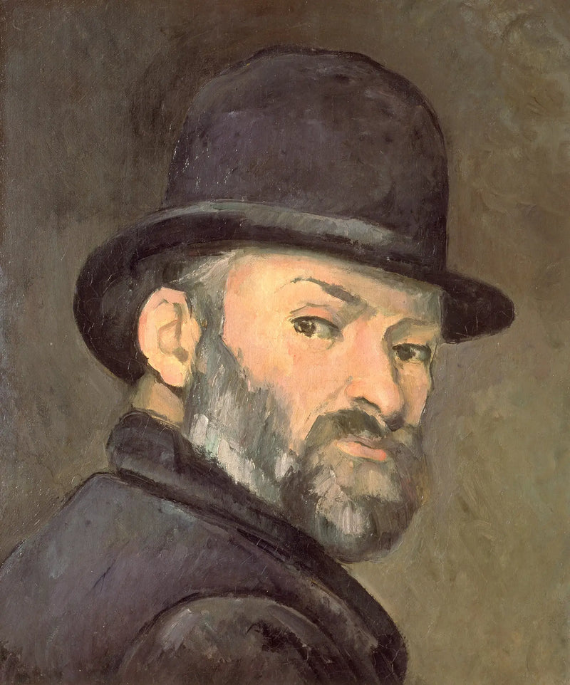 Şapkalı Cezanne - Paul Cézanne