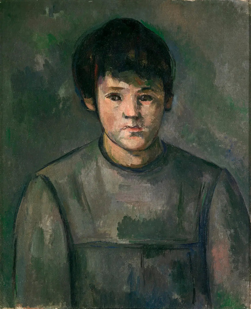 Küçük Kız Portresi - Paul Cézanne