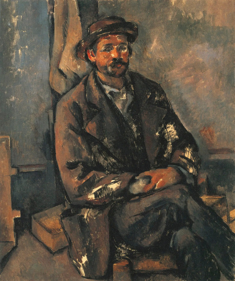 Oturan çiftçi - Paul Cézanne
