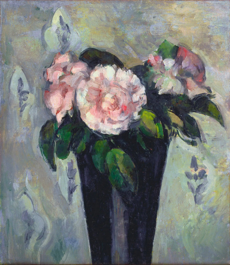 Koyu Mavi Vazo - Paul Cézanne
