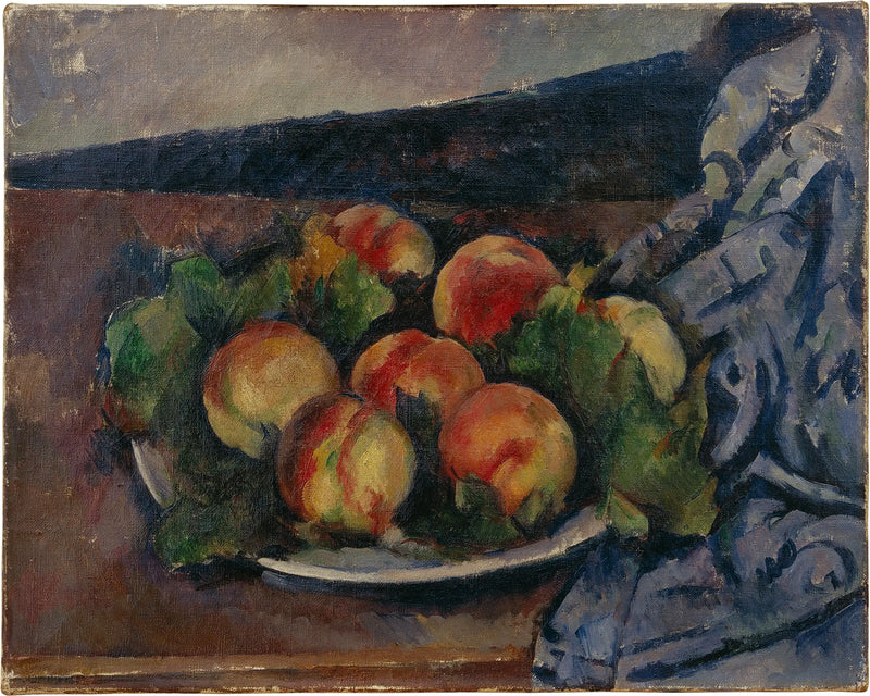 Şeftali Tabağı - Paul Cézanne