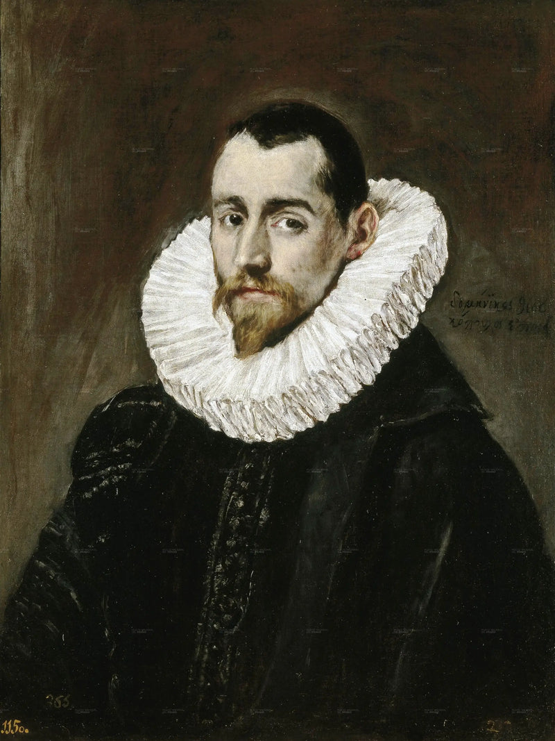 Genç bir beyefendinin portresi - El Greco