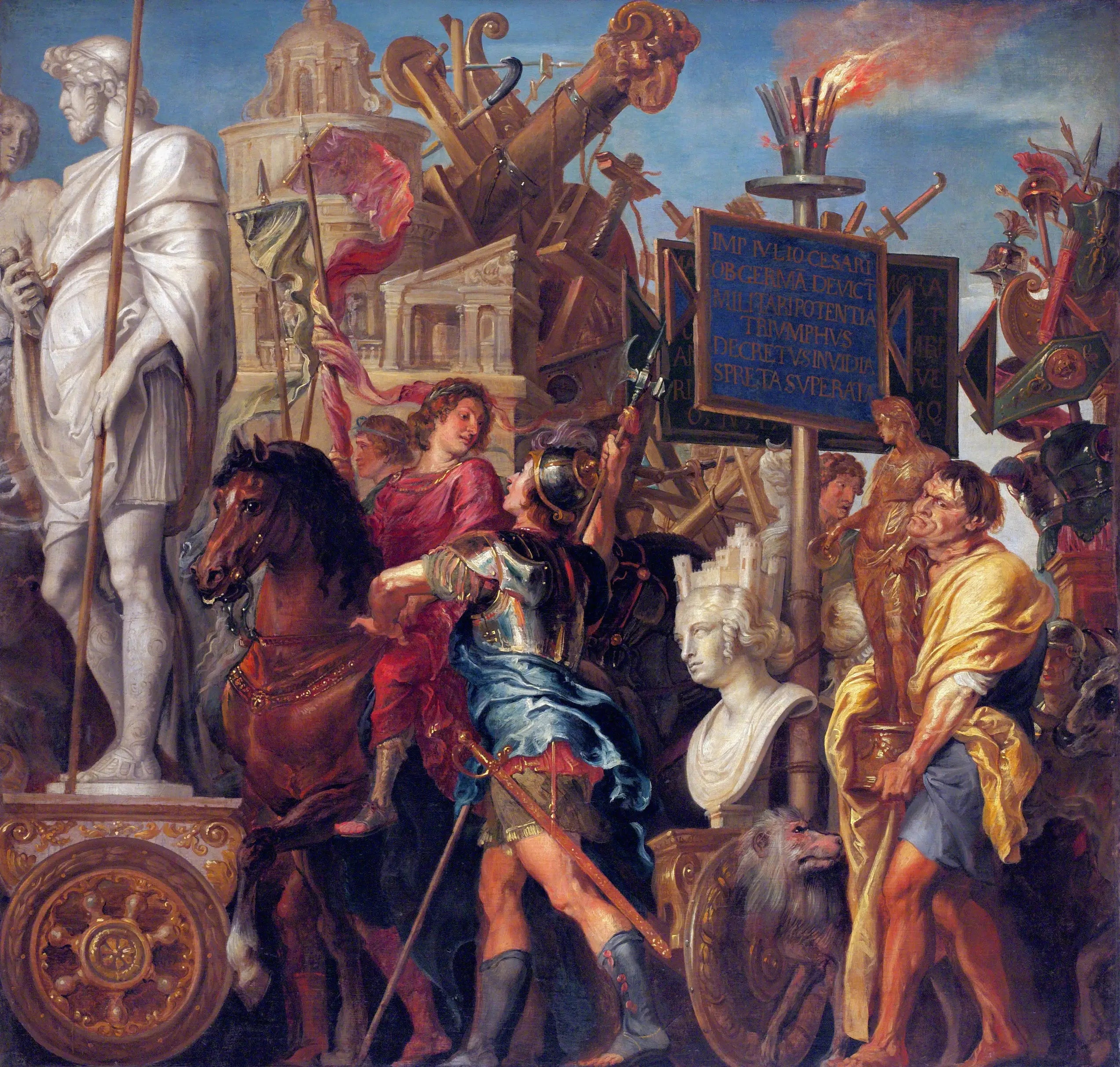 Le triomphe de César - Peter Paul Rubens - Alpha Reproduction