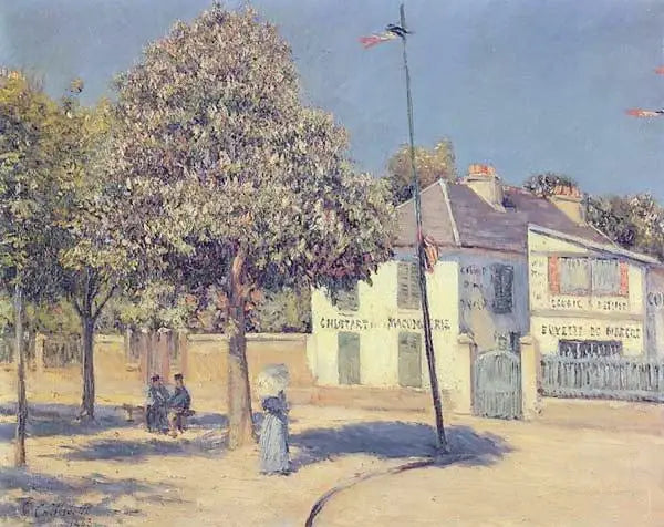 Pazar Yeri (Argenteuil Yürüyüşü) - Gustave Caillebotte
