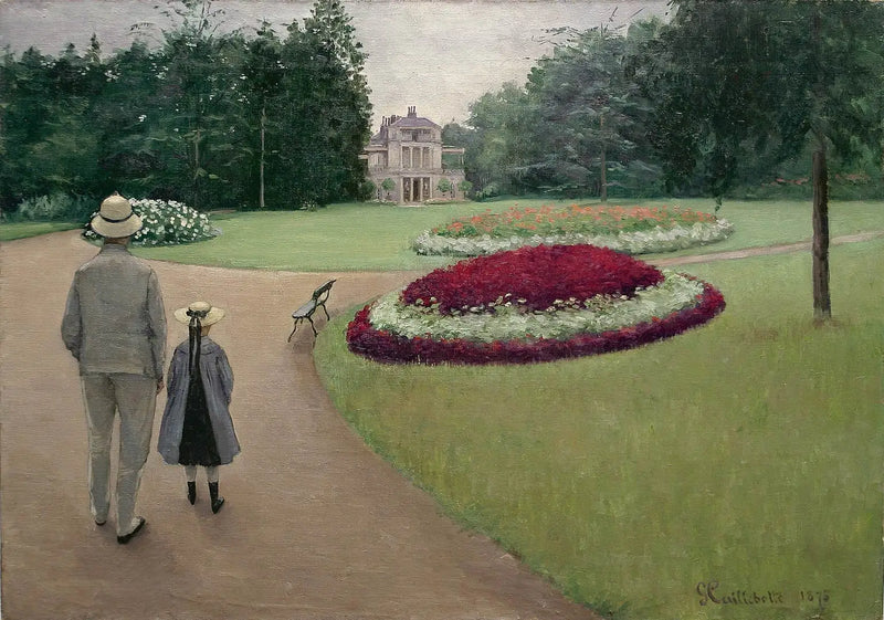 Yerres'teki Caillebotte Mülkü Parkı - Gustave Caillebotte