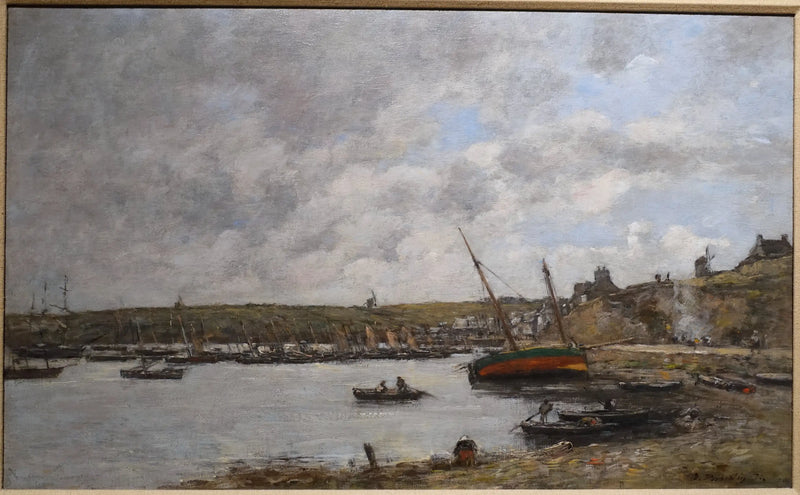 Camaret Limanı - Eugène Boudin