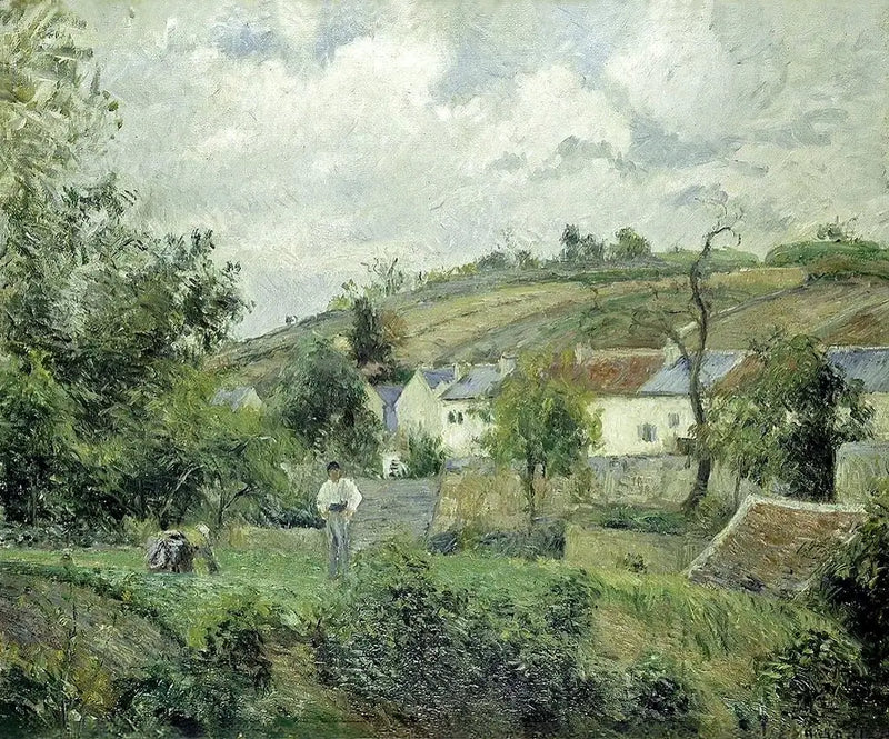 L'Hermitage Köşesi, Pontoise - Camille Pissarro
