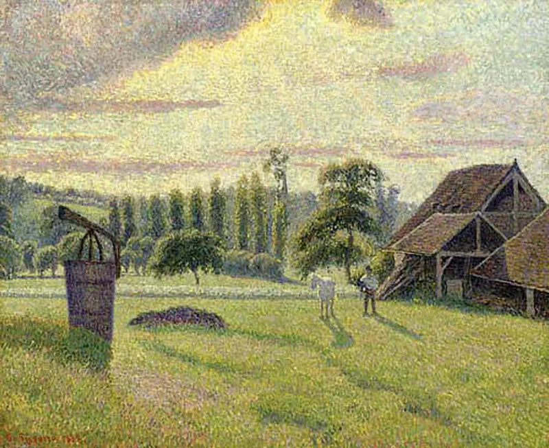 Éragny'deki Delafolie Tuğlası - Camille Pissarro
