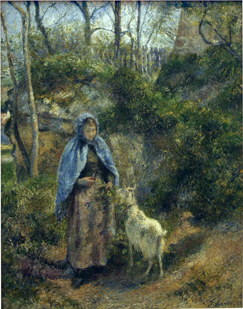 Keçi Çobanı - Camille Pissarro