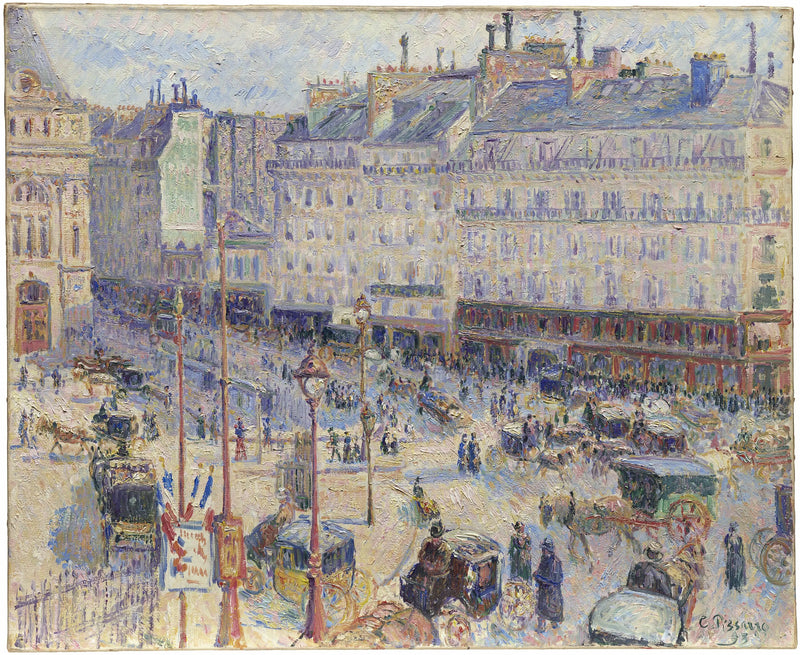 Havre Meydanı, Paris - Camille Pissarro