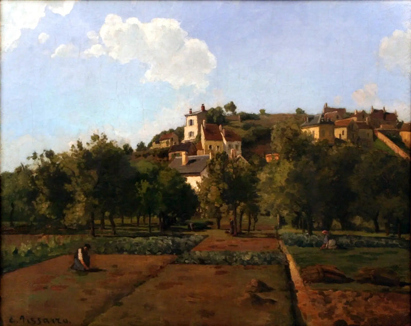 Maubuisson Bahçesi, Pontoise - Camille Pissarro