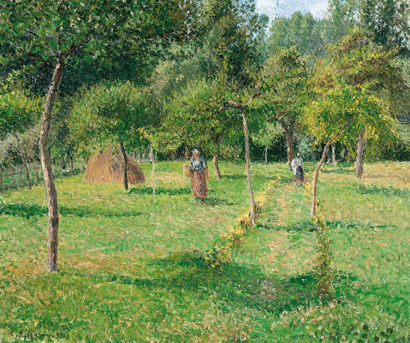 Éragny Bahçesi - Camille Pissarro