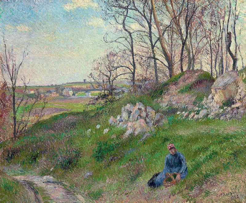 Lahana Tarlaları, Pontoise - Camille Pissarro