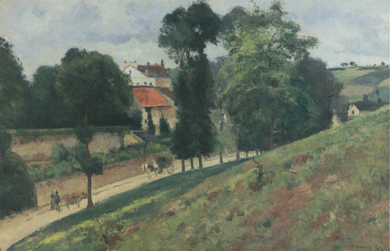 Mathurins Evi Manzarası, Pontoise - Camille Pissarro