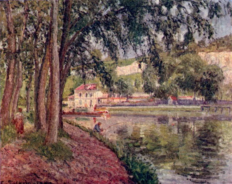 Moret, Loing Kanalı - Camille Pissarro